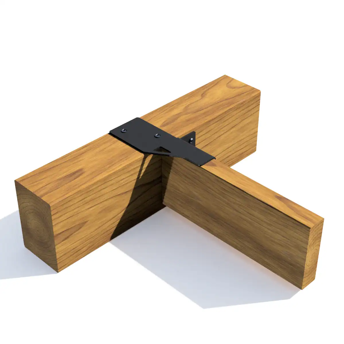 High-quality double L-joint for pergola timber connection, durable and reliable.