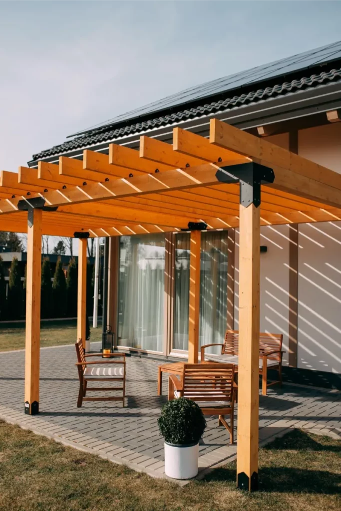 Stron Pergola kundprojekt