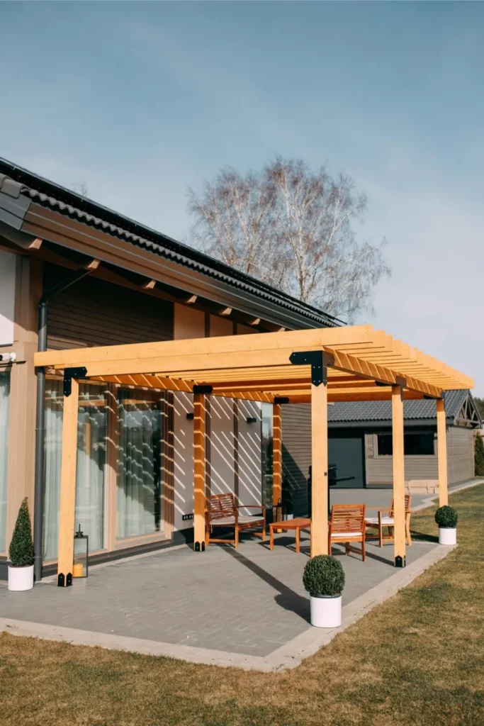 Stron Pergola klienta projekts