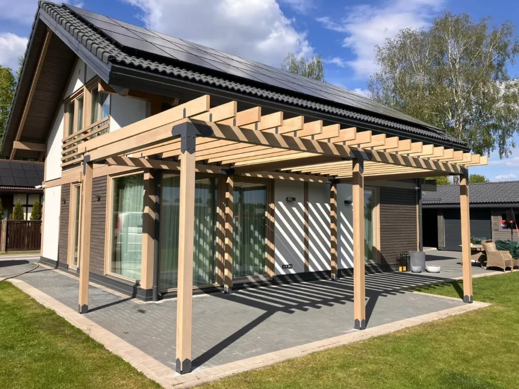 Stron Pergola kundprojekt