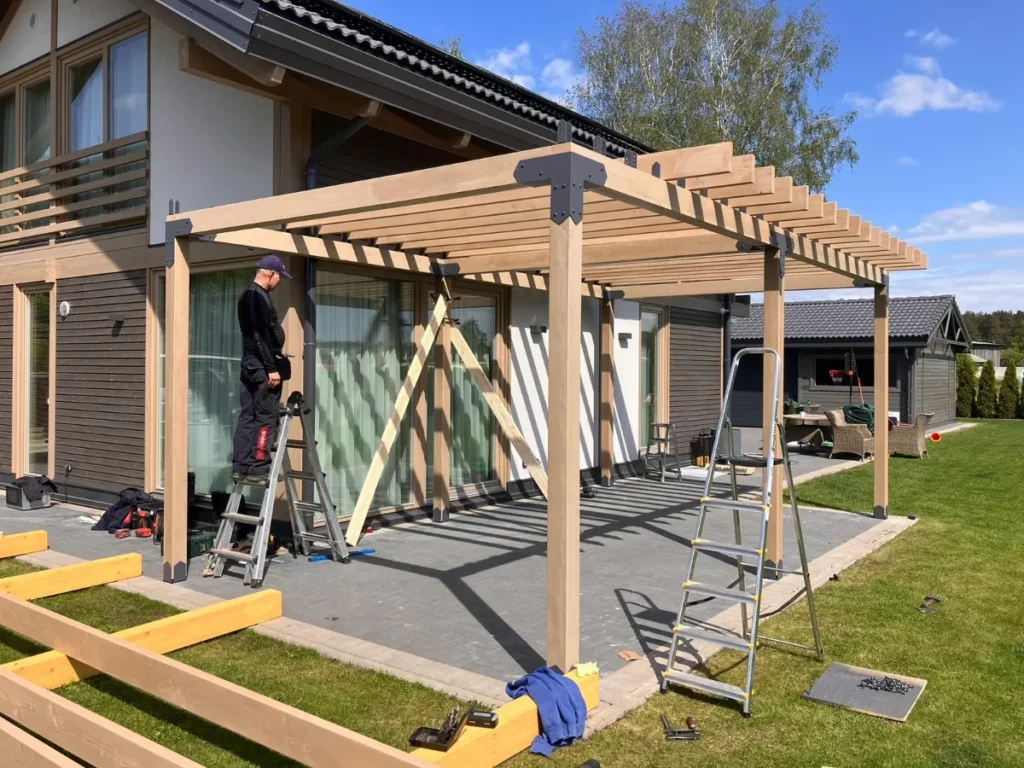 Stron Pergola client project