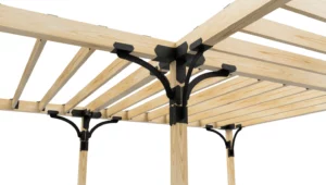 Strong Wide L Pergola